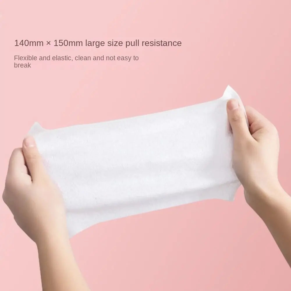 10Pcs/Pack New Spunlace Nonwoven Fabric Baby Wipes Portable EDI Pure Water Baby Care Tools Extractable Disposable Wet Wipes