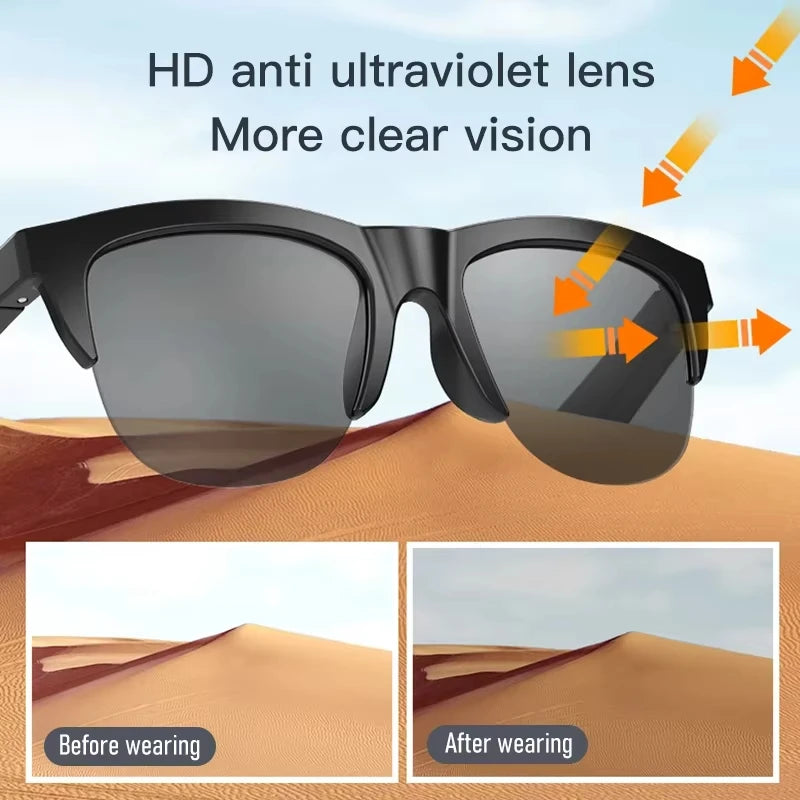 Bluetooth Smart Glasses: Wireless Audio Sunglasses for Immersive Sound Tidesmit