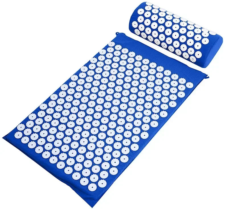 1PC/SET Massager Cushion Acupressure Mat Pillow Relieve Stress Back Pain Massage for Acupuncture Yoga Muscle Relaxation