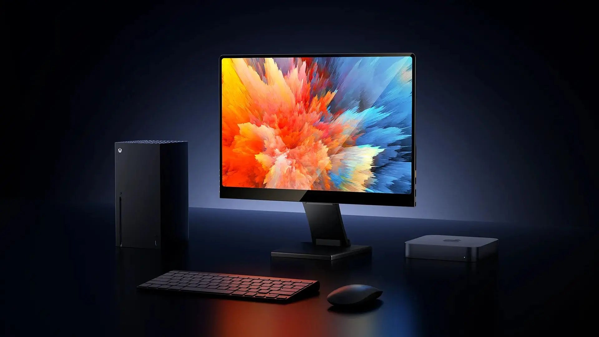 UPERFECT 16" OLED Portable Monitor 3K Mobile Display 120Hz 100% DCI-P3 500Nits 1MS Eye Care External Screen for Mac PC PS5 XboX