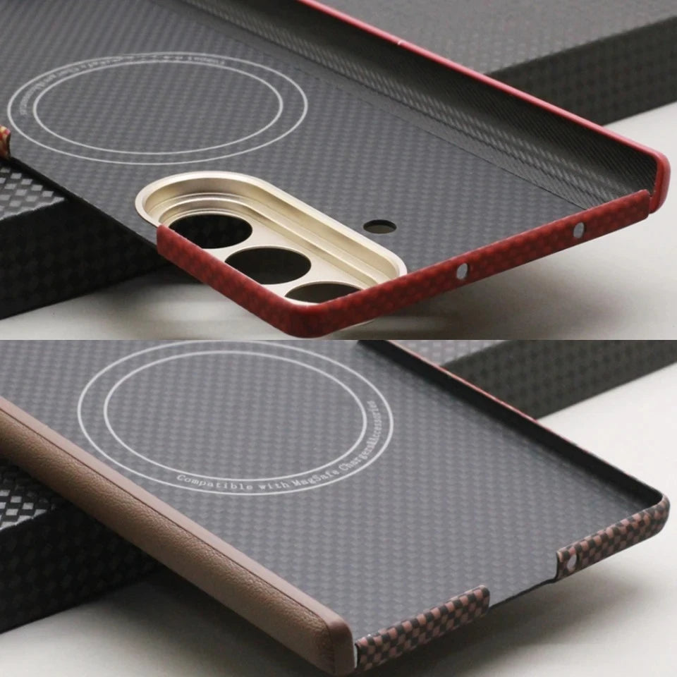 Samsung Galaxy Z Fold 7 Aramid Fiber Case | Slim Shock-Absorbing Cover Tidesmit