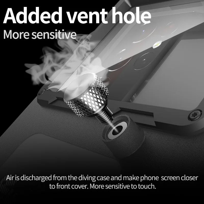 Waterproof Phone Case for Galaxy S25 Ultra: Military-Grade Protection Tidesmit