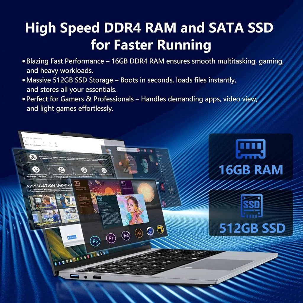 15.6"  Portable Laptop Intel Core i9 10980HK  Windows 11 32GB 1TB 2TB Computer PC 1920*1080 HD Gamer office Notebook