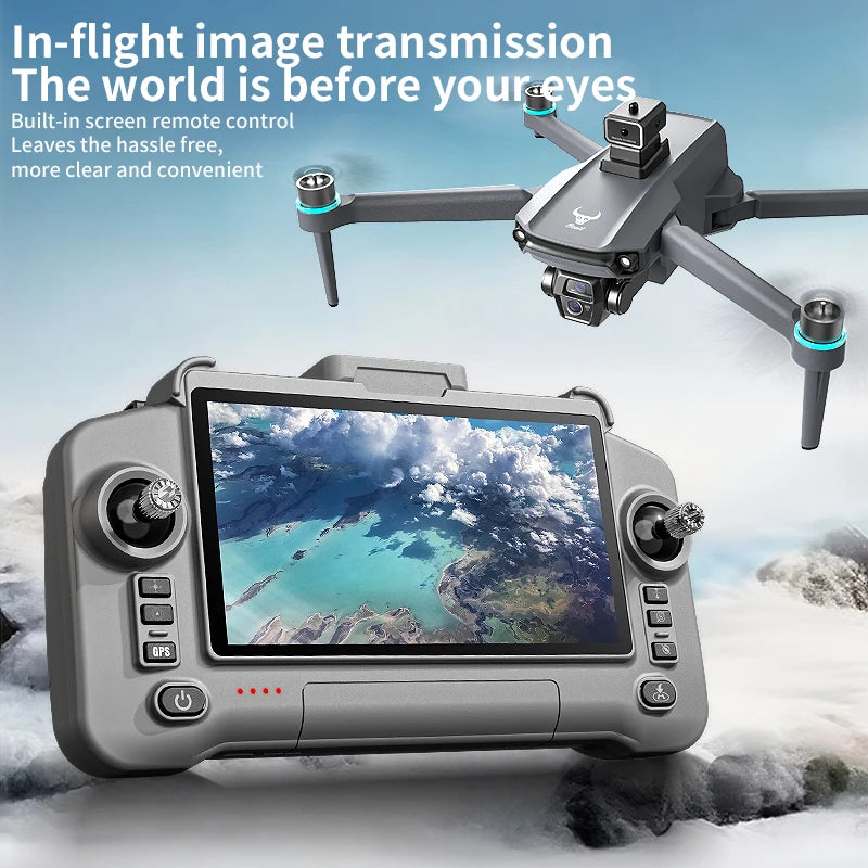 Tidesmit 8K GPS Drone with EIS Stabilization and Obstacle Avoidance Tidesmit