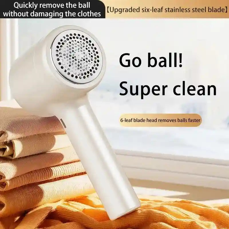 Tidesmit rechargeable fabric shaver and electric lint remover for clothes and upholstery, front hero view