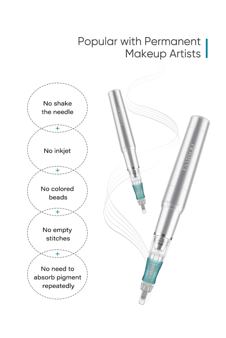 PMU Machine for Microblading, 11000RPM Rotary Permanent Makeup Pen Permanent Makeup Machines Tidesmit