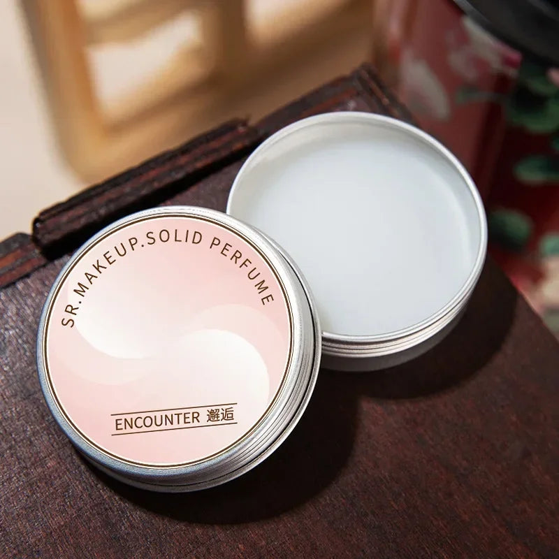 Tidesmit portable solid perfume balm for women with a long-lasting, fresh, and elegant floral body fragrance.