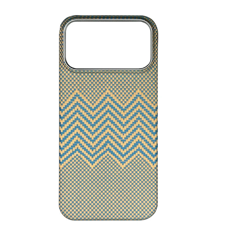 iPhone 17 Pro Max Aramid Fiber Case – Slim Magnetic Shock-Absorbing Cover Gold China Mainland Tidesmit