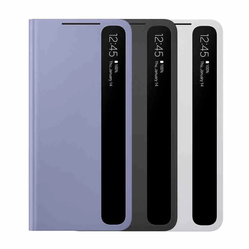Samsung Galaxy S21 Series Smart Mirror Flip Case - Military-Grade Protection Tidesmit