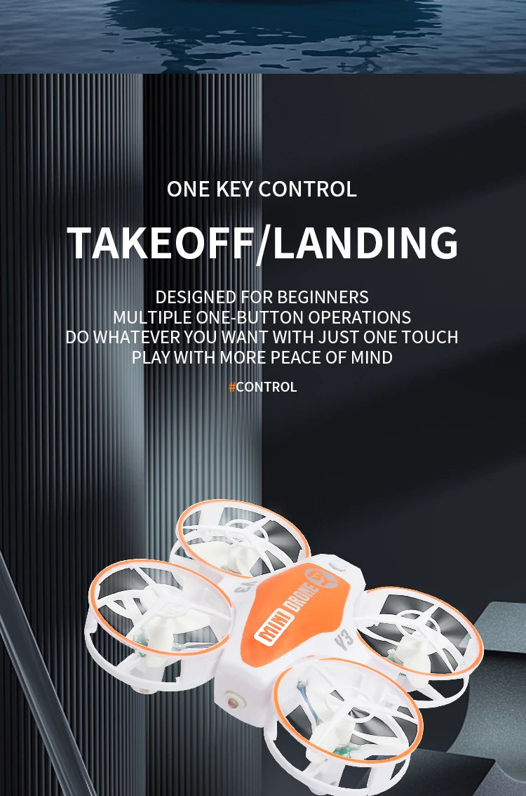 RC UFO Drone with Obstacle Avoidance and LED Lights - Tidesmit Tidesmit