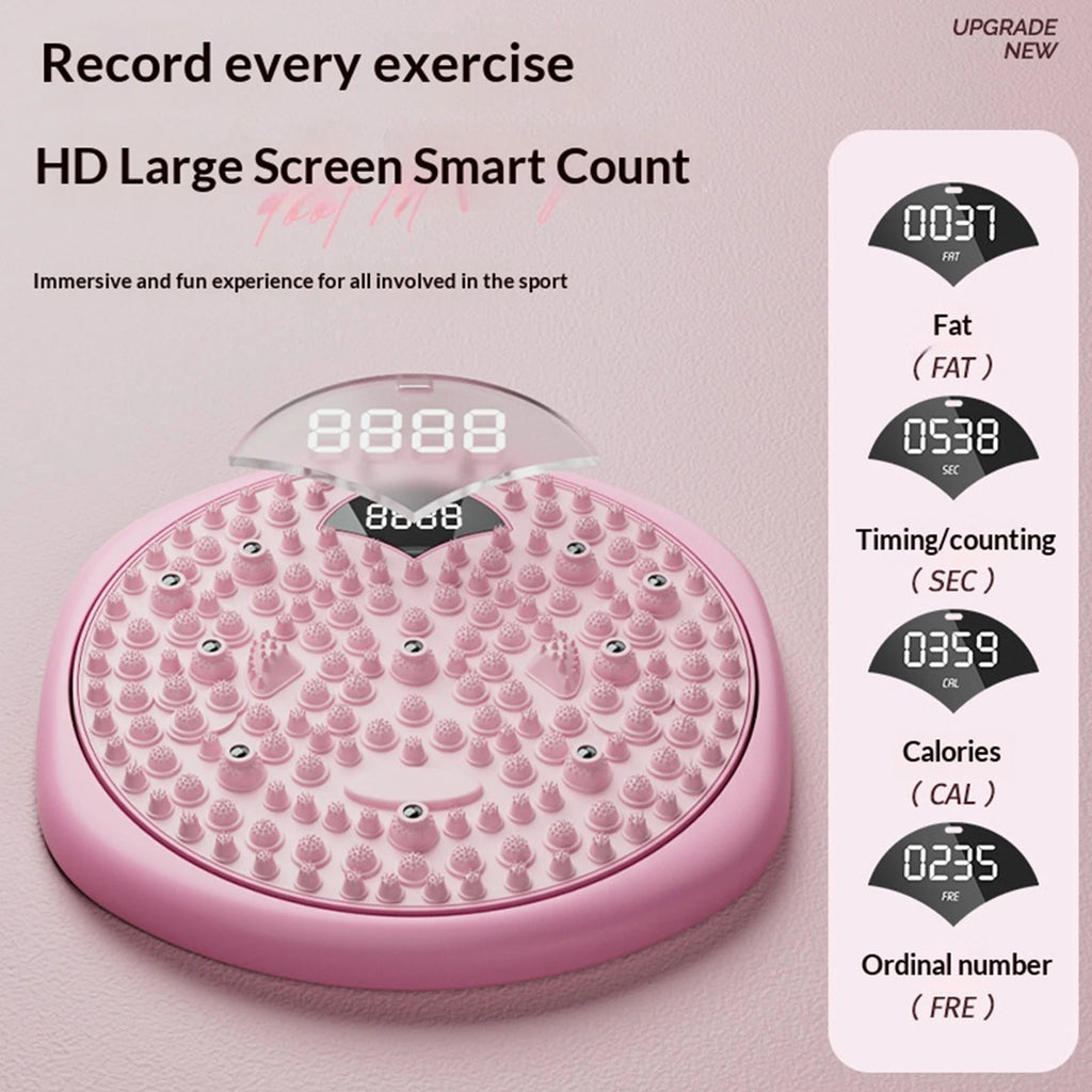 Waist Twisting Disc with Magnetic Foot Massage Therapy - Tidesmit Body Shaping Massage Equipment Tidesmit