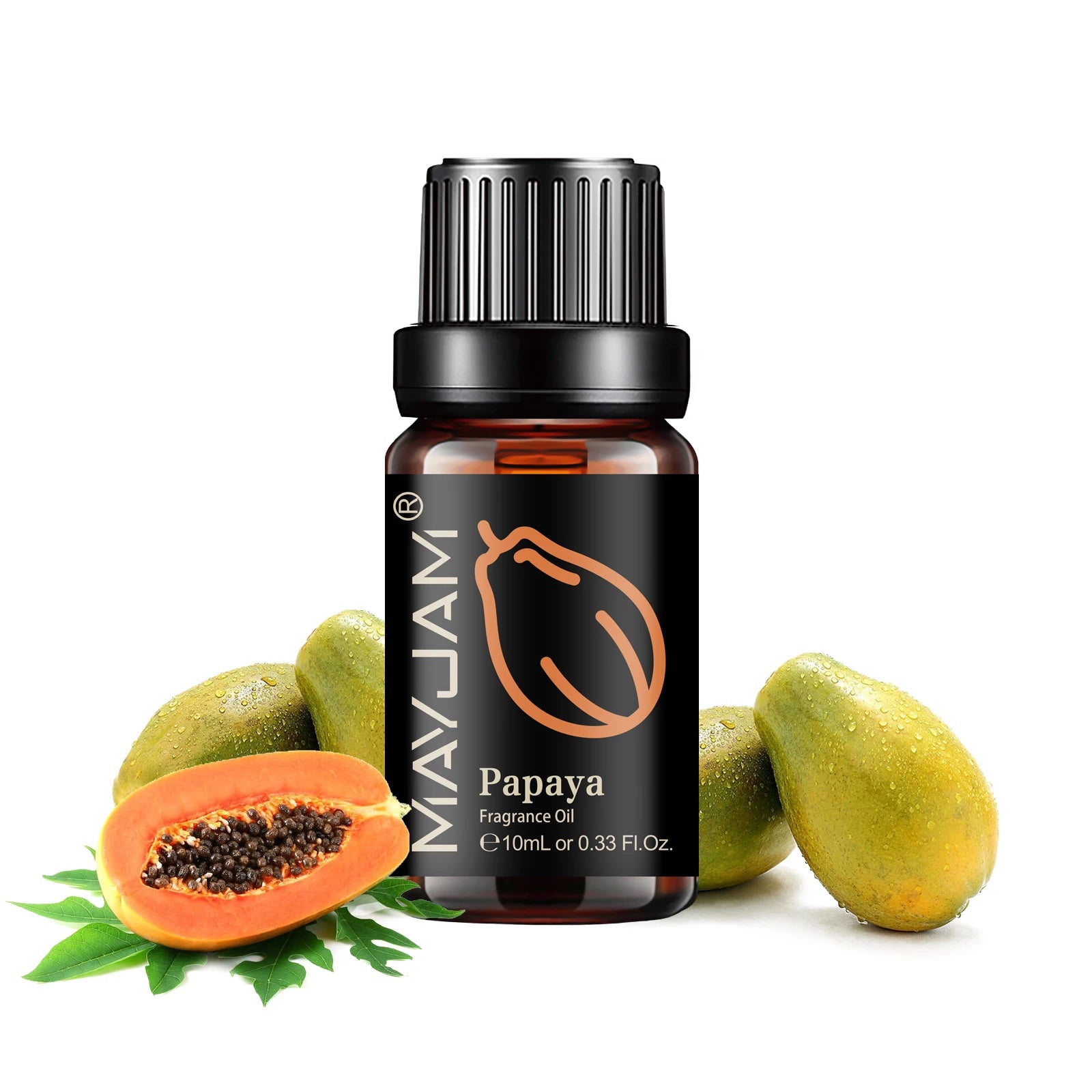 MAYJAM 10ML Fruit Fragrance Oil Strawberry Watermelon Mango Coconut Cherry For Humidifier Candle Soap Making Air Freshener