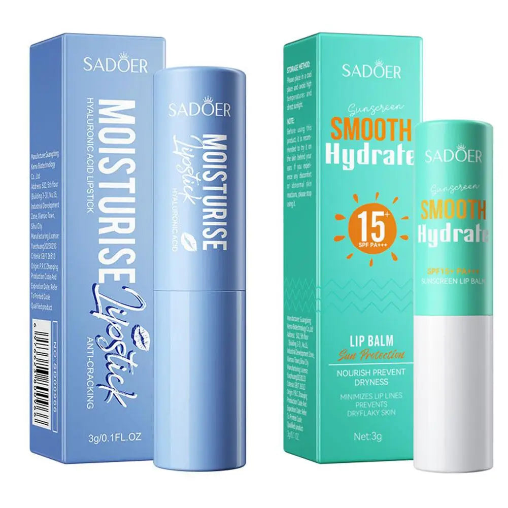 Hyaluronic Acid Lip Balm SPF 15 - Moisturizing Lip Care by Tidesmit Lip Care Tidesmit