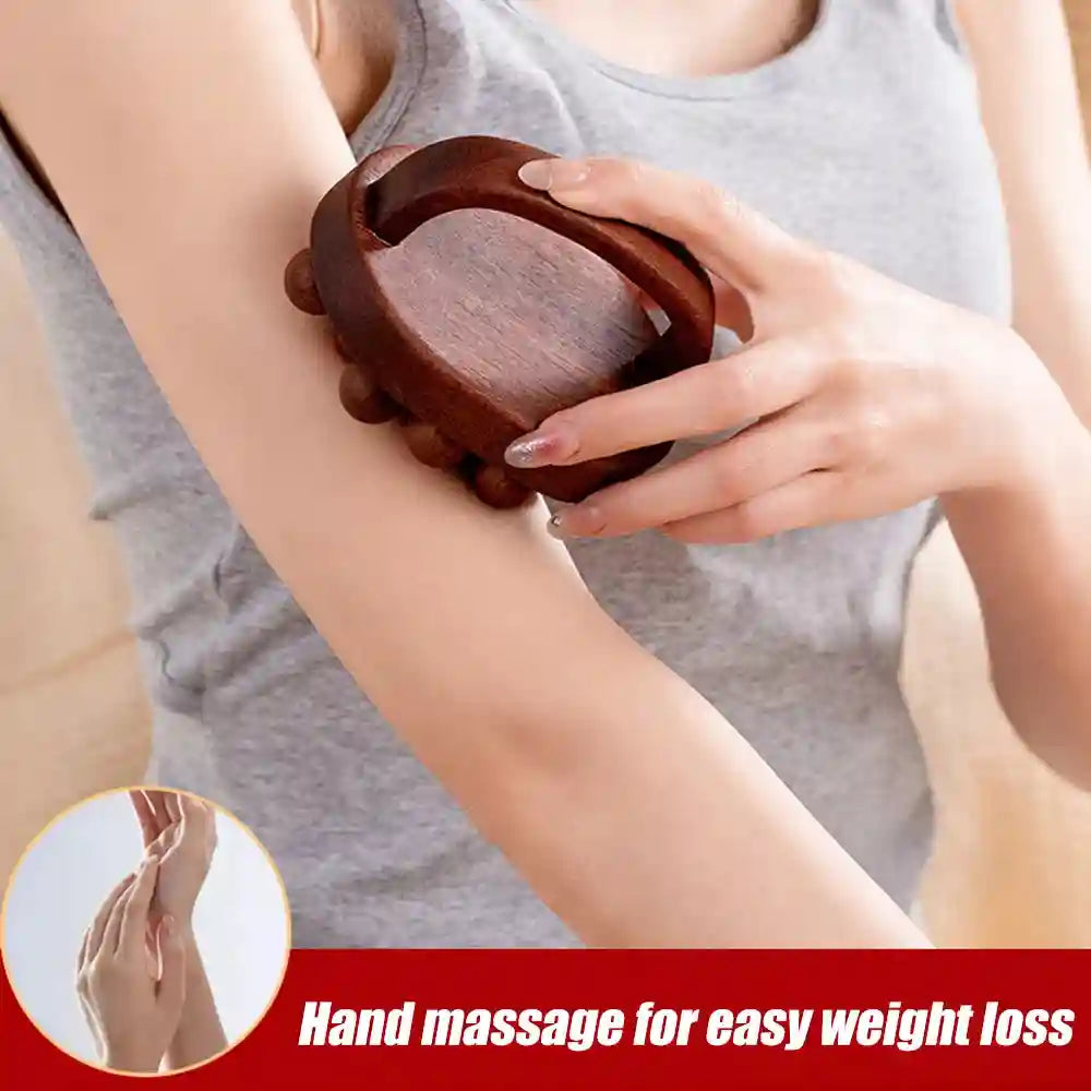 Wooden Massage Roller for Cellulite Removal and Lymphatic Flow (4 Styles) Massage Roller Tidesmit