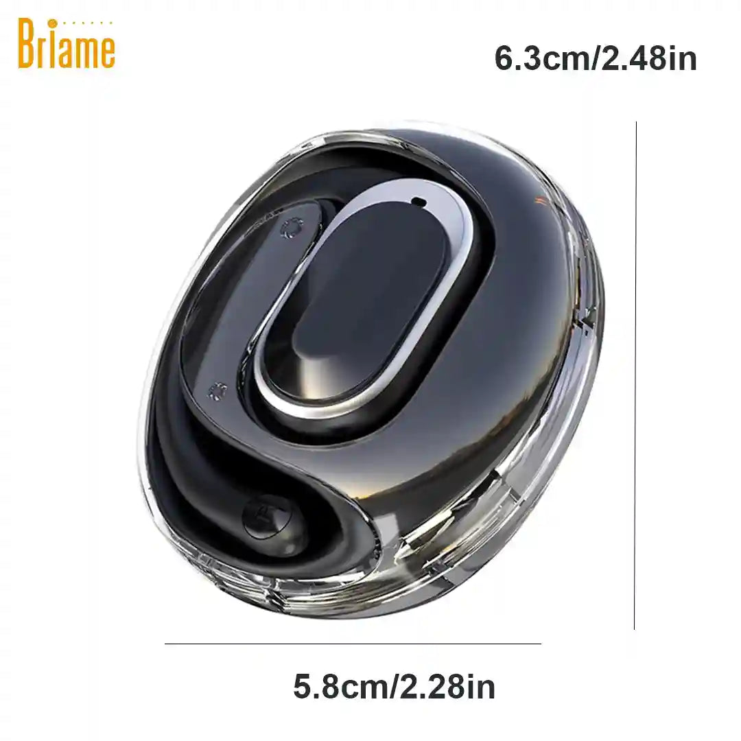 Wireless Over-Ear Headphones with Mic - Low Latency Gaming Black Tidesmit