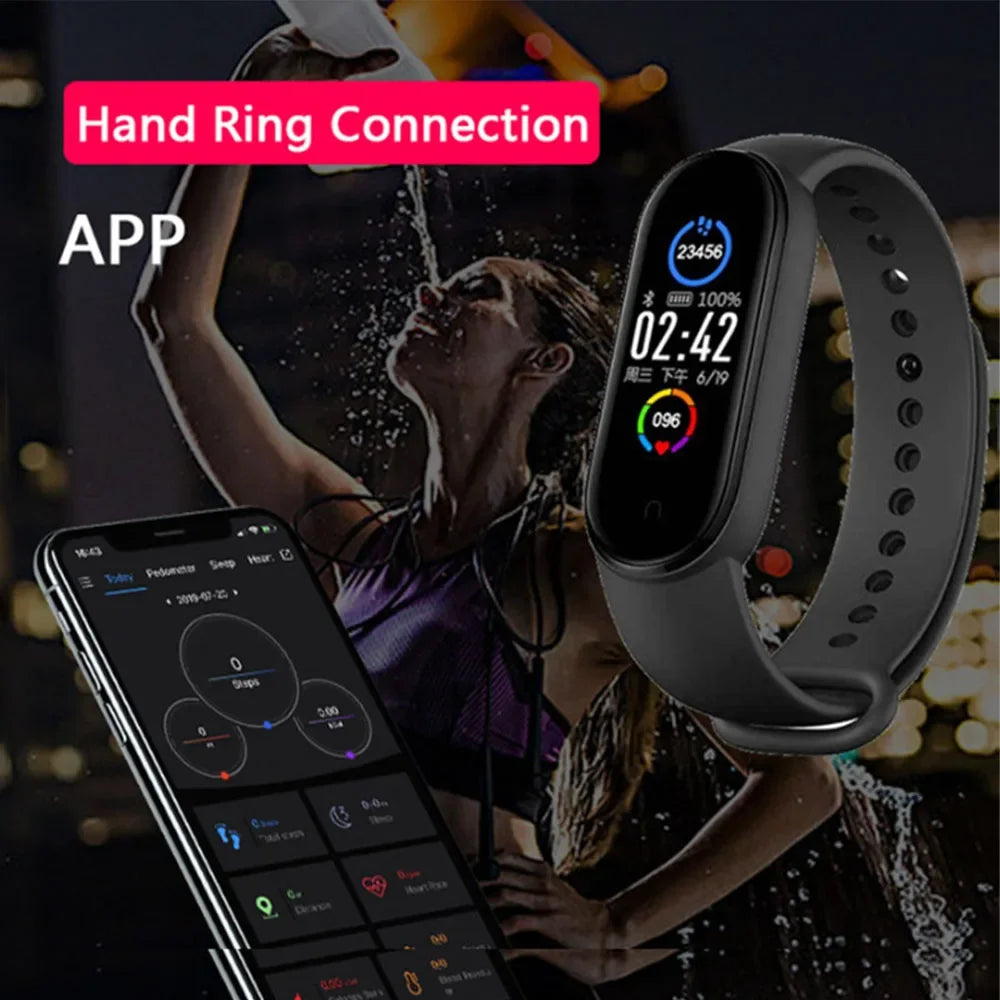 Watch Smart Bracele Mens Woman M5 Fitness Sport Wrist Pedometer Great Equipment For Monitor Computer Clock