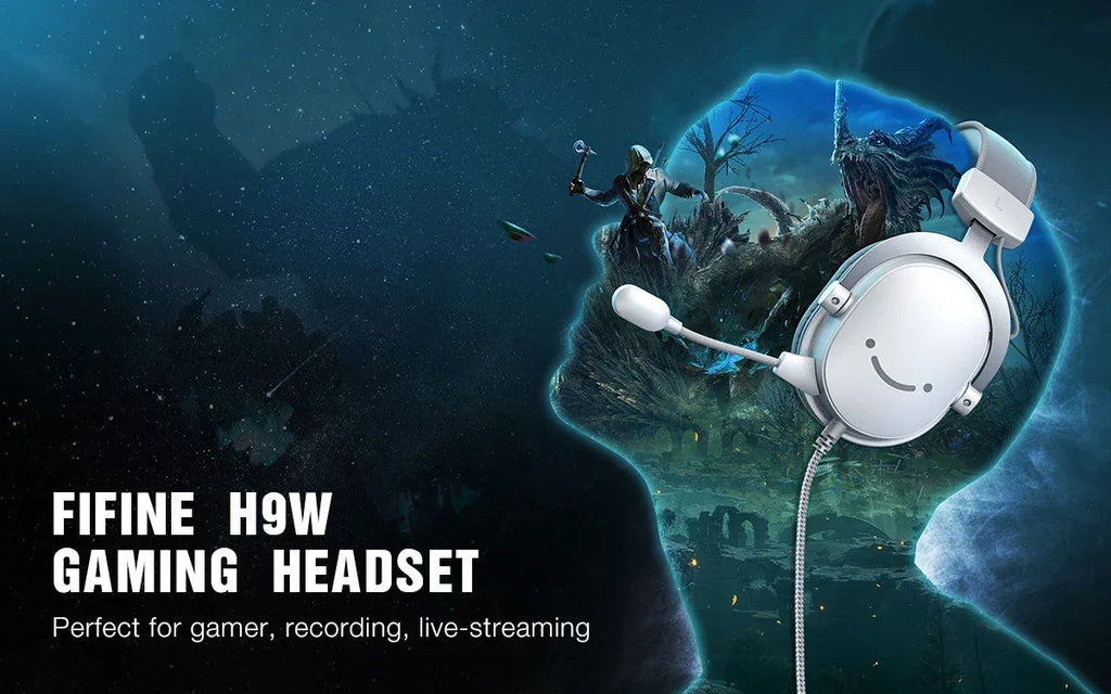 USB Gaming Headset 7.1 Surround Sound - Over-Ear Wired Audio by Tidesmit Tidesmit
