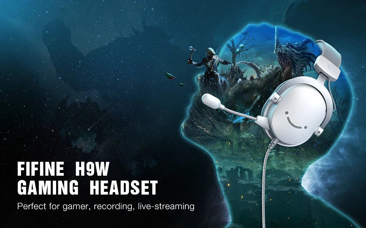 USB Gaming Headset 7.1 Surround Sound - Over-Ear Wired Audio by Tidesmit Tidesmit