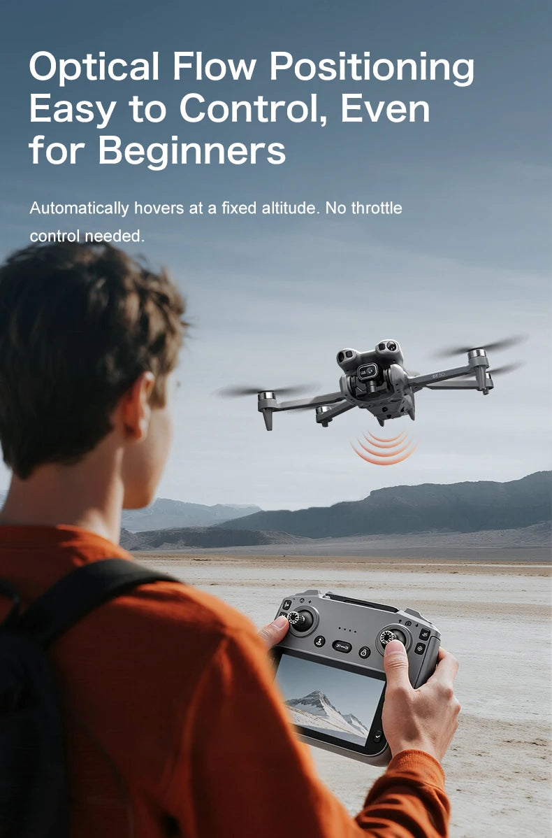 8K GPS Camera Drone with Obstacle Avoidance | Foldable Aerial Pro Tidesmit