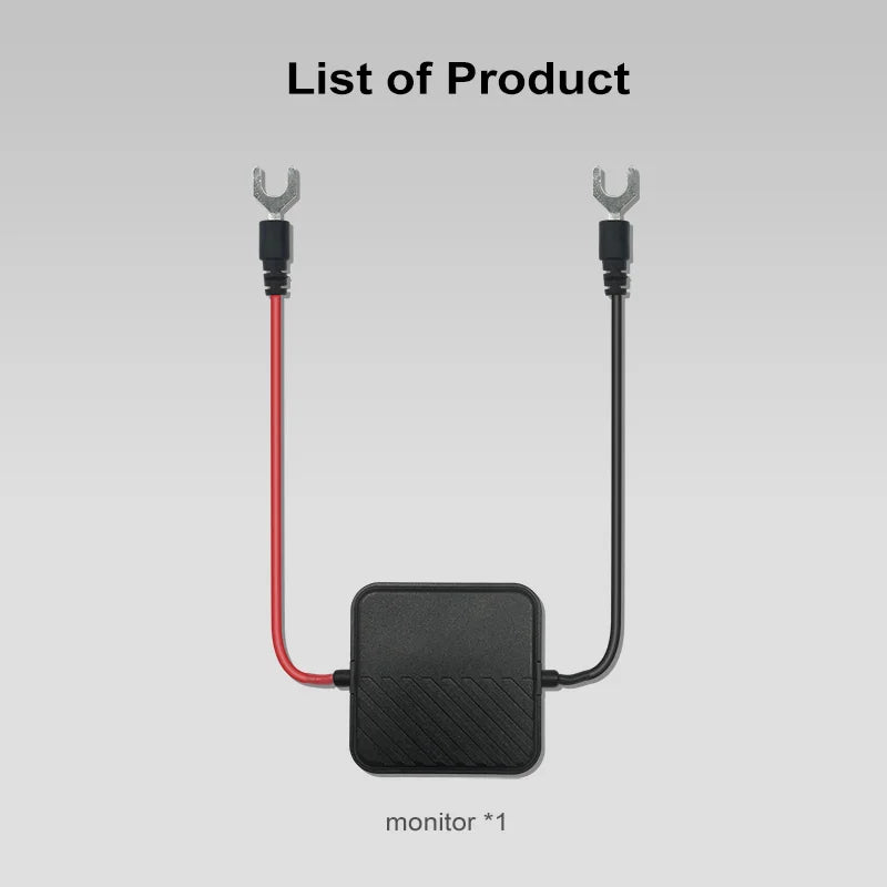 12V Battery Monitor Bluetooth Analyzer - HT-BM01 Wireless Data Tidesmit