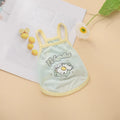Breathable green ice silk pet tank top for cats and dogs with egg graphic for cool summer comfort.