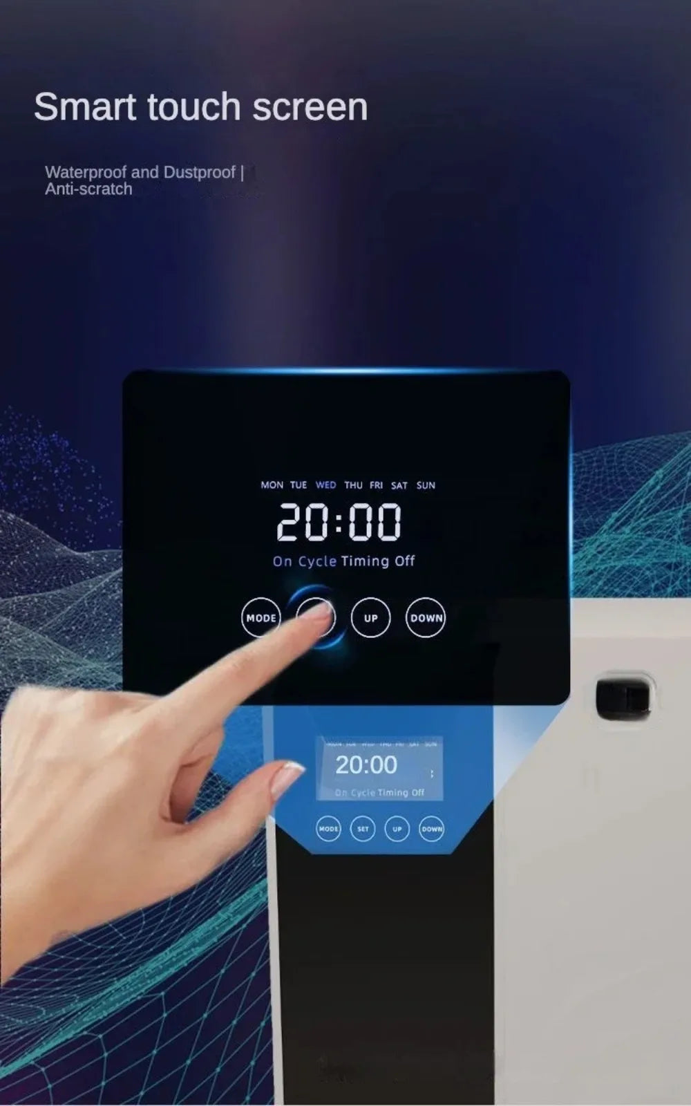 1000m³ Scent Diffuser Machine Wall Mounted Fragrance Diffuser Bluetooth Essential Oils Diffuser Electric Smell for Home Hotel