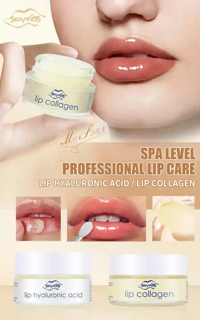 Hyaluronic Acid Lip Mask: Deep Hydrating Overnight Lip Treatment Lip Care Tidesmit