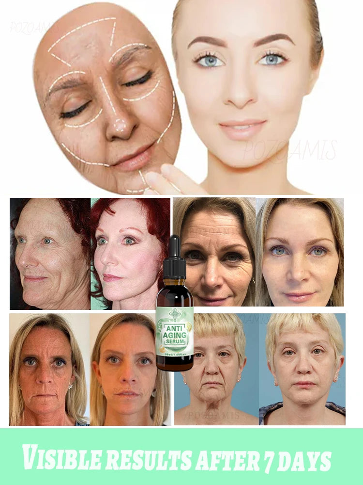 Tidesmit anti-aging serum for wrinkle reduction, skin smoothing, and youthful glow with natural hydrating ingredients.