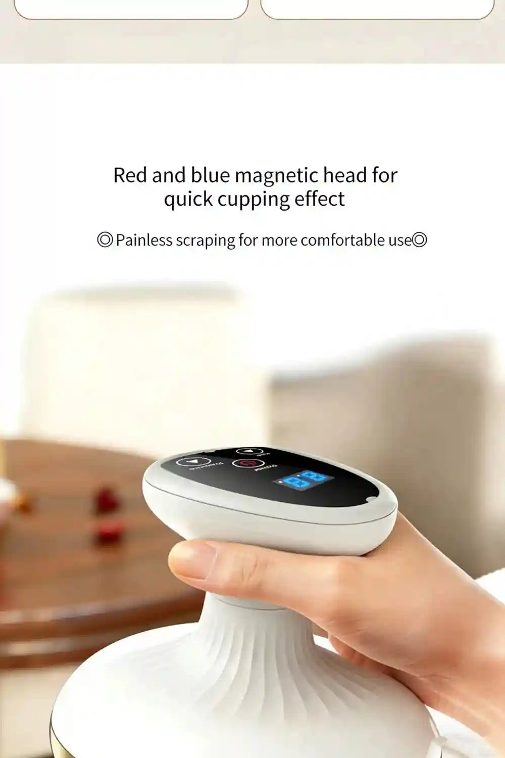 Electric Cupping Massager with Heat Therapy for Deep Tissue Relief Eye Massage Instrument Tidesmit