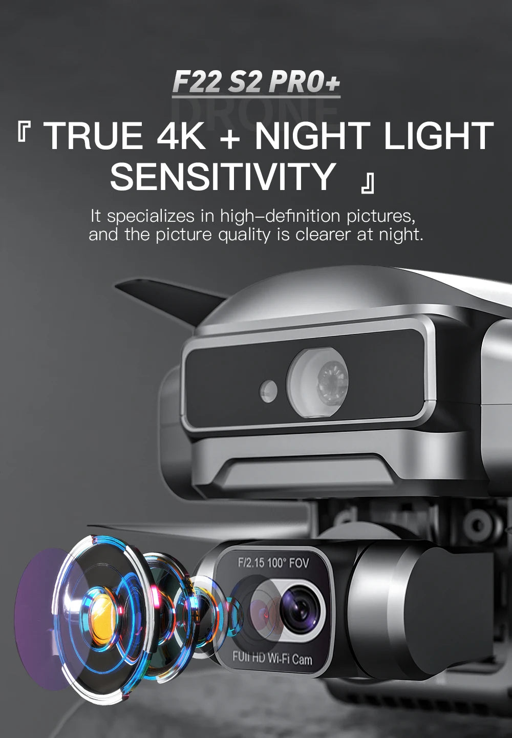 4K GPS Drone With Gimbal – Professional Obstacle Avoidance Quadcopter Tidesmit