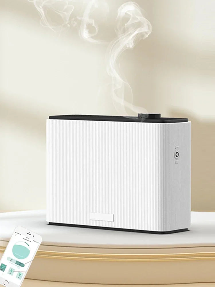 1000ML HVAC Fragrance Diffuser Smart Scent Air Machine For Home Hotel Spa Cover Up to 4000m³ Waterless Essential Oil Diffuser