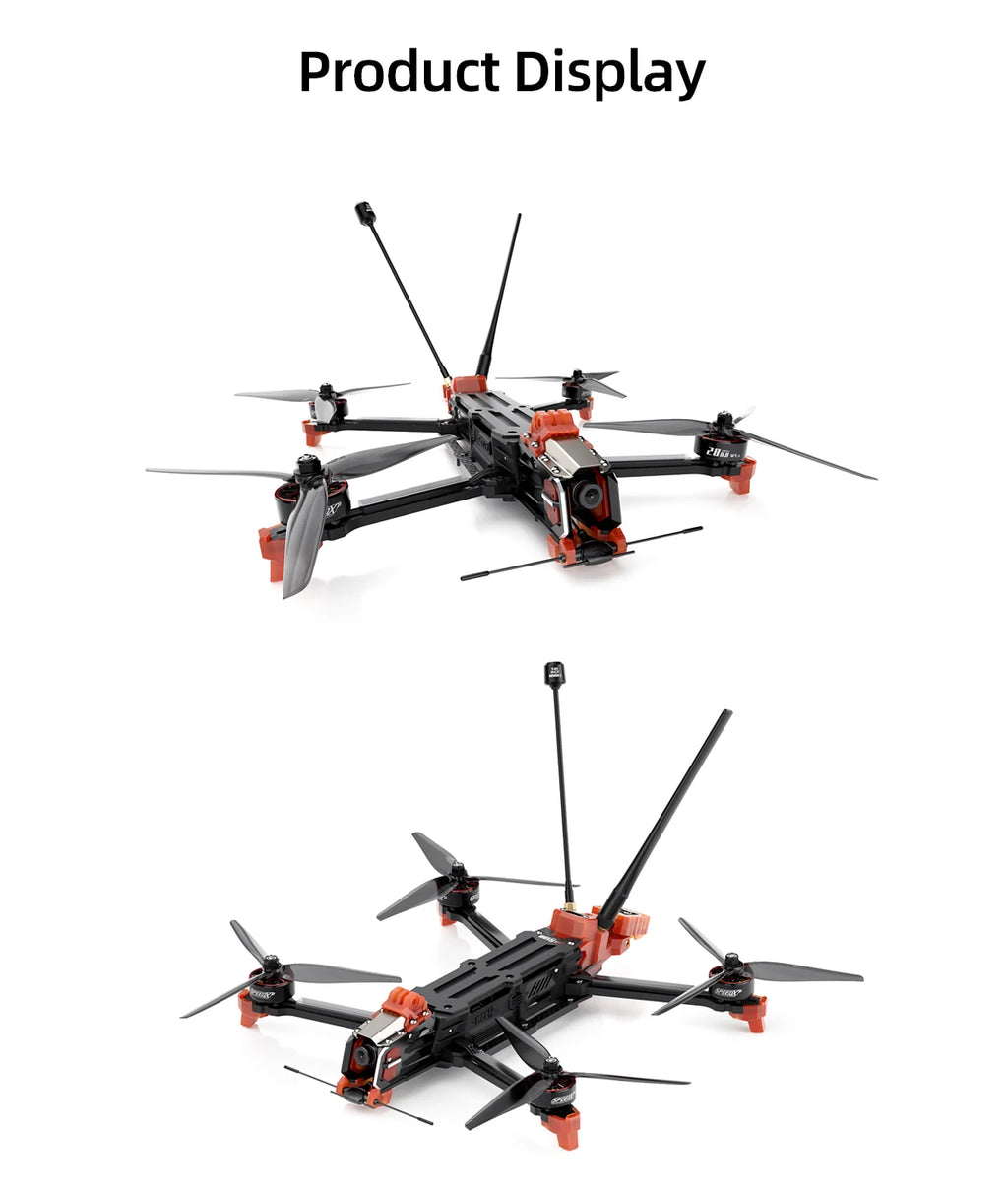 GEPRC MOZ7 V2 7-Inch Long Range FPV Drone - Reliable GPS Cinematic Kit Tidesmit