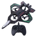 RC Foam Fighter Glider | Gravity Sensing Durable Indoor Drone Green Tidesmit