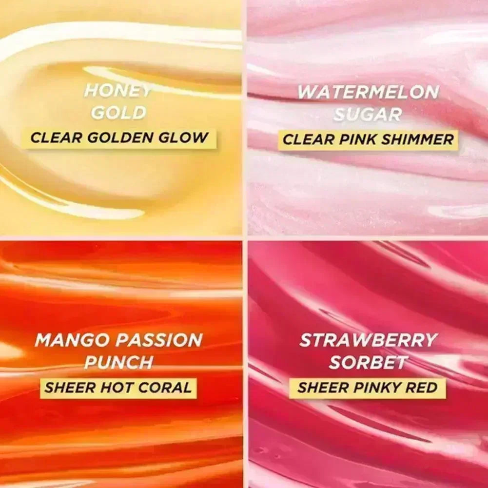 Moisturizing Lip Balm - Hydrating Plumping Gloss, Raspberry Swirl Lip Care Tidesmit