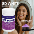 Tidesmit 8D white teeth whitening powder for deep cleaning and fresh breath dental care, 50g