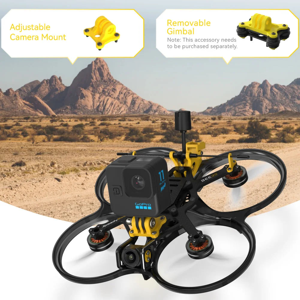 SpeedyBee Bee35 Pro 3.5 Inch Cinewhoop FPV Drone with O3 Air Unit Tidesmit