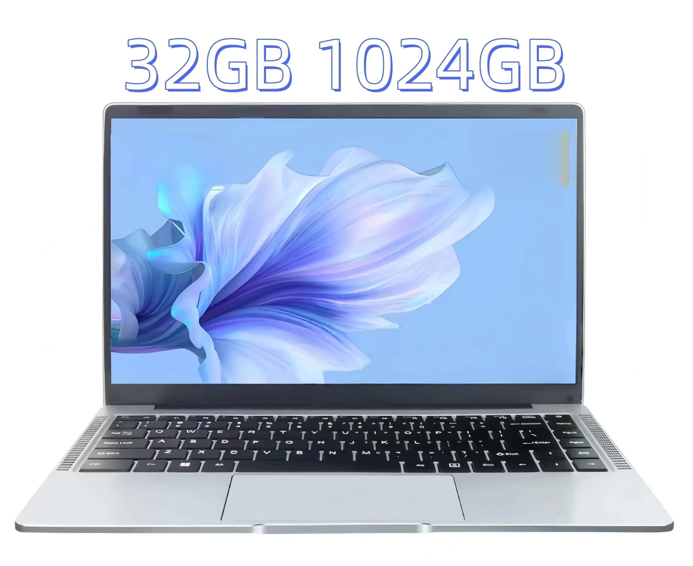 New 2026 Release 14.1" Intel I9-10980HK Notebook 32GB Large RAM 2TB Storage High Speed Multi-scene Office Gaming Laptop