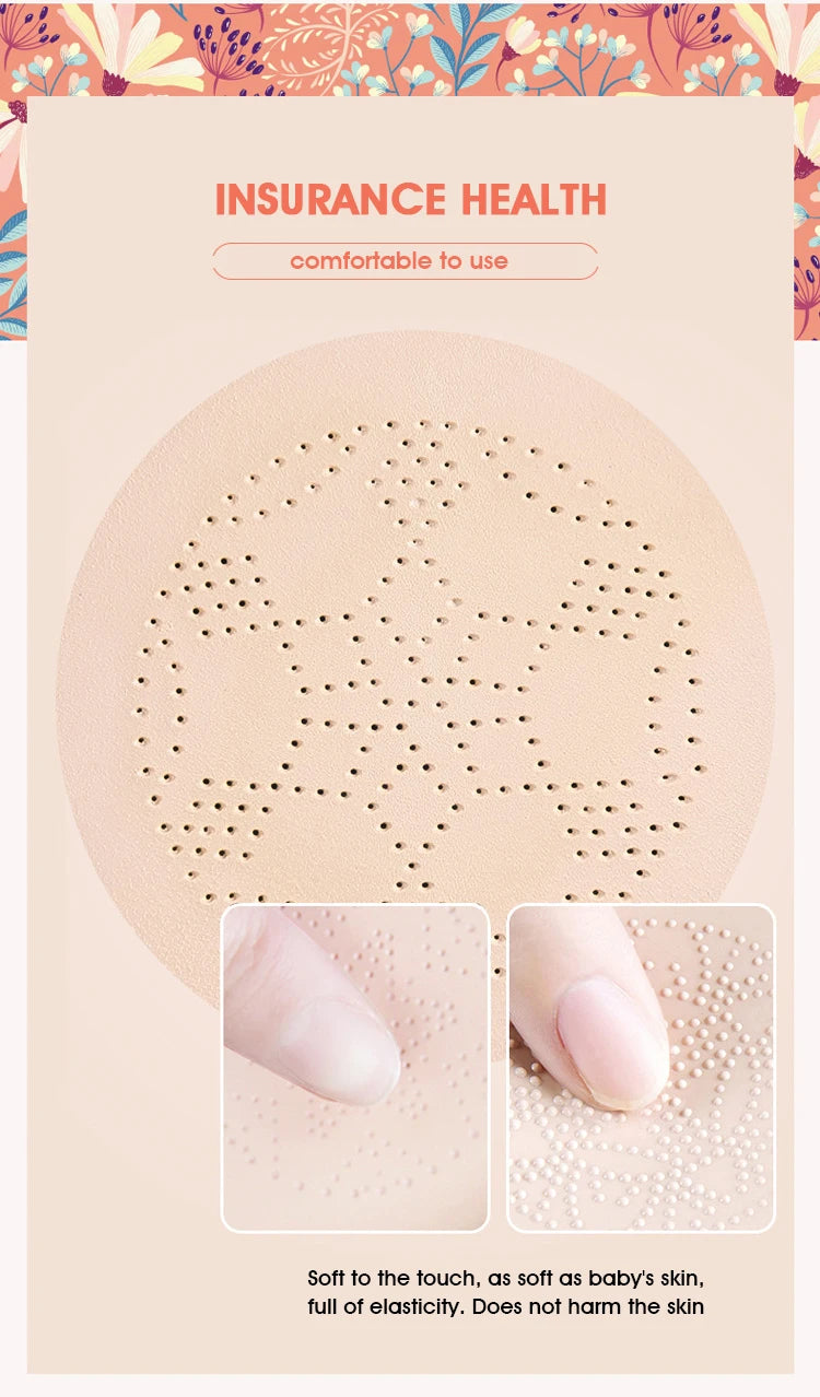 Tidesmit mushroom air cushion BB cream for moisturizing face makeup coverage and nourishing skin texture close-up