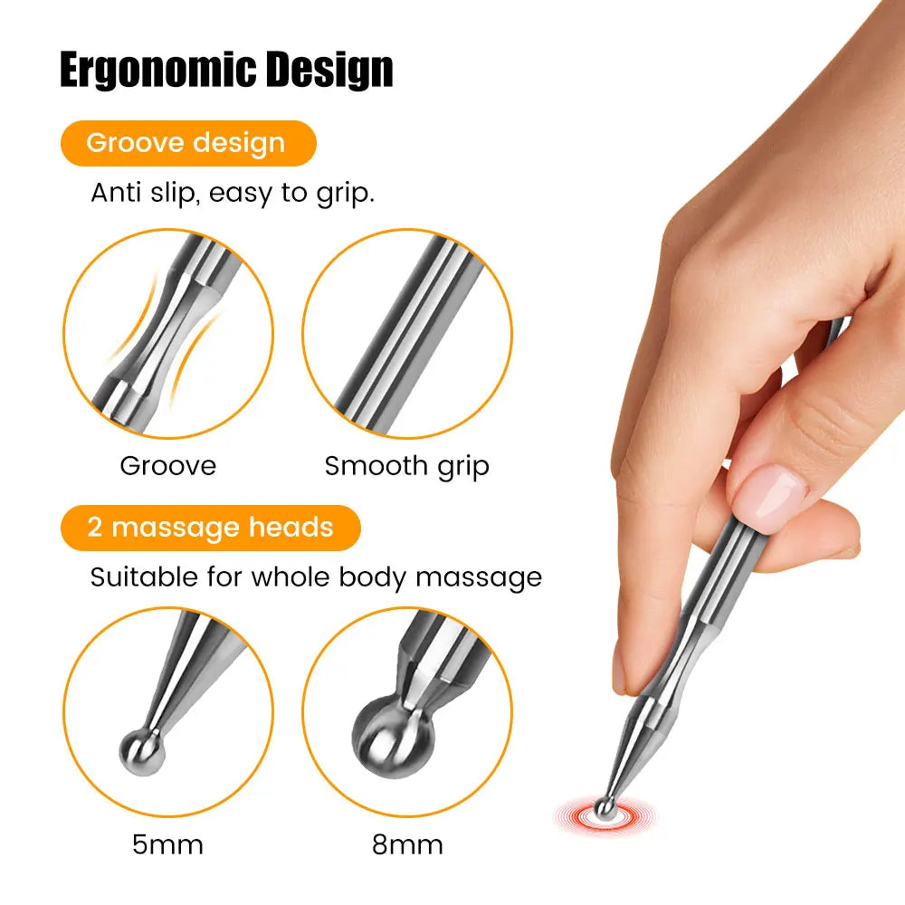 Stainless Steel Gua Sha Face Massager for Lymphatic Drainage Body Shaping Massage Equipment Tidesmit