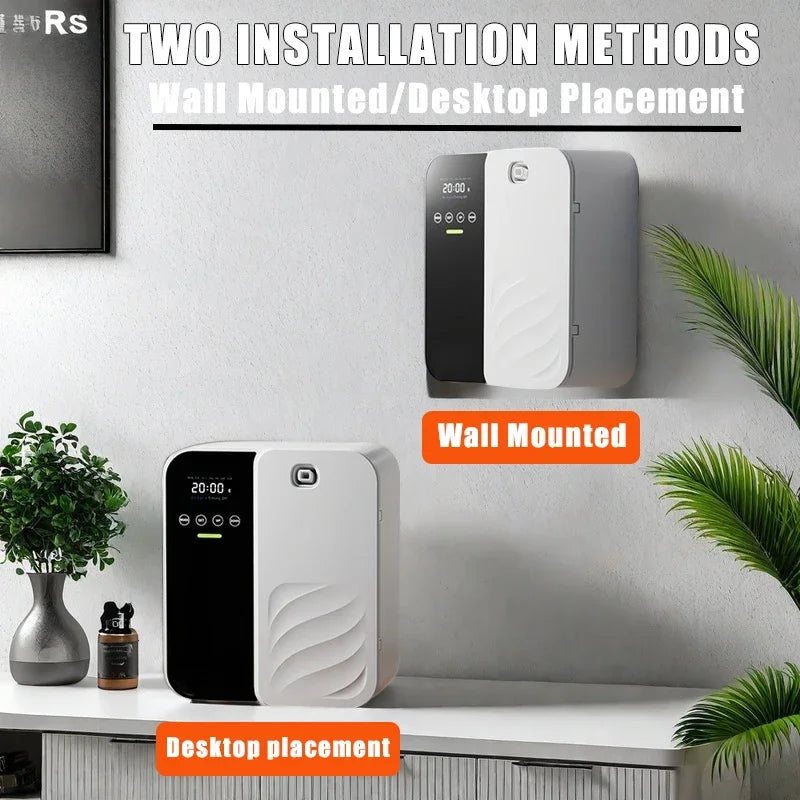 Aroma Diffuser Waterless Diffuser 1000m³ Electric Scent Machine Smell Perfume Essential Oils Air Freshener essential oil machine