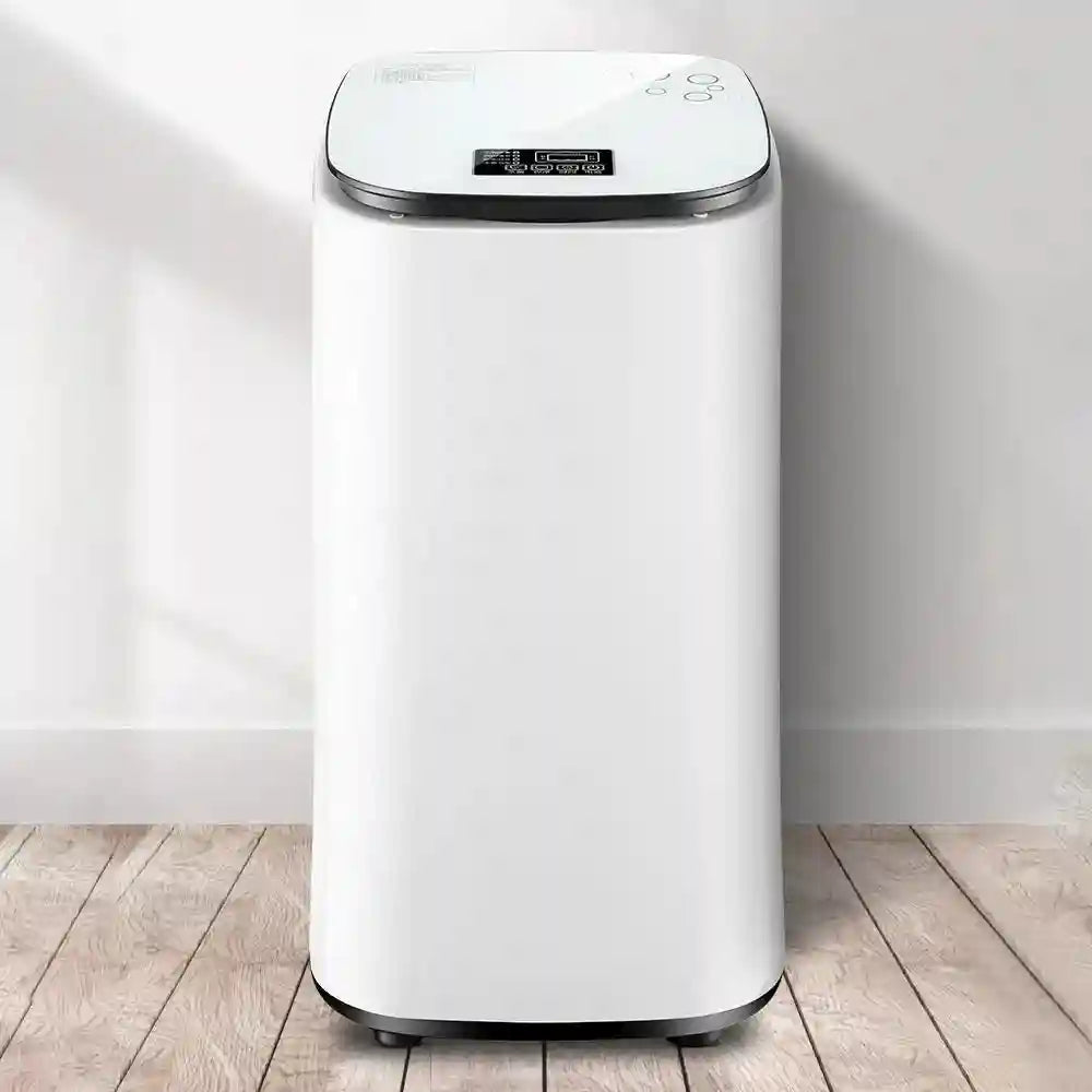 Tidesmit 62L household clothes dryer featuring underwear disinfection and baby cloth sterilization in white front view