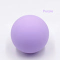 Massage Lacrosse Ball for Deep Tissue Trigger Point Therapy by Tidesmit Back Massage Instrument Purple Tidesmit