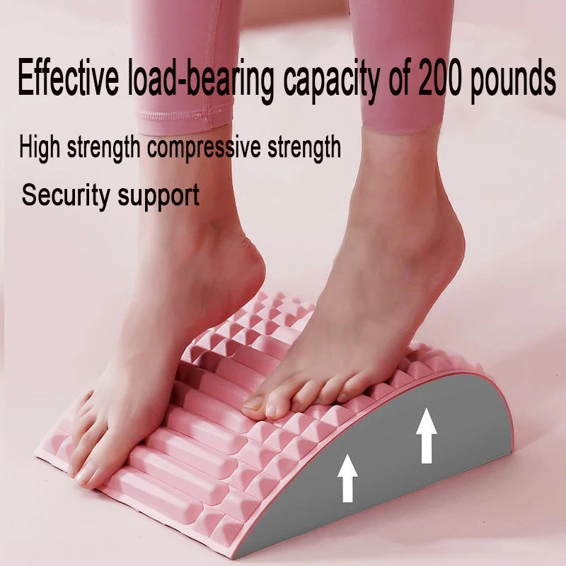Back Stretcher Neck Pillow for Lumbar Pain Relief - Ergonomic Wellness Tool Relaxation Treatment Tidesmit