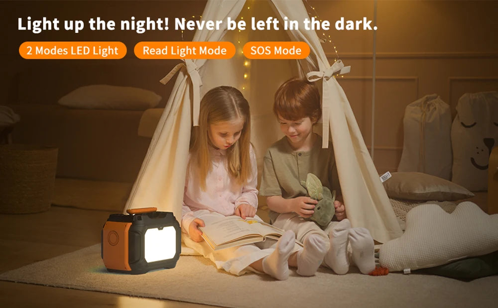 Portable Power Station 540Wh with 100W Solar Panel Kit | Tidesmit Tidesmit