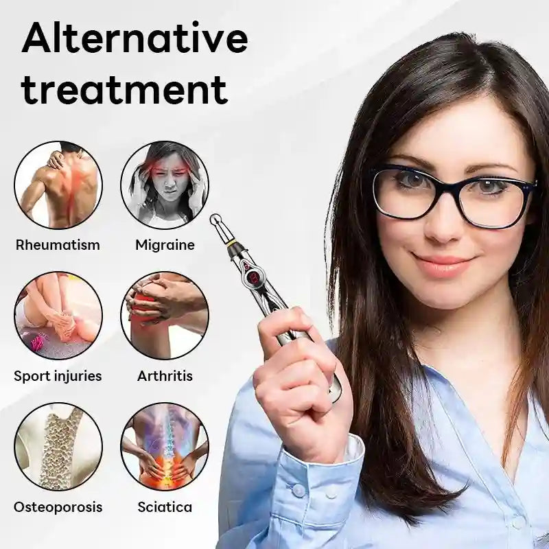 Electric Acupuncture Massage Pen for Targeted Muscle Relief - Tidesmit Back Massage Instrument Tidesmit