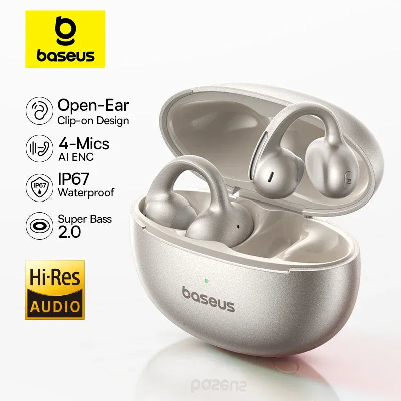 Open Ear Wireless Earbuds Bluetooth 5.4 - Tidesmit Tidesmit