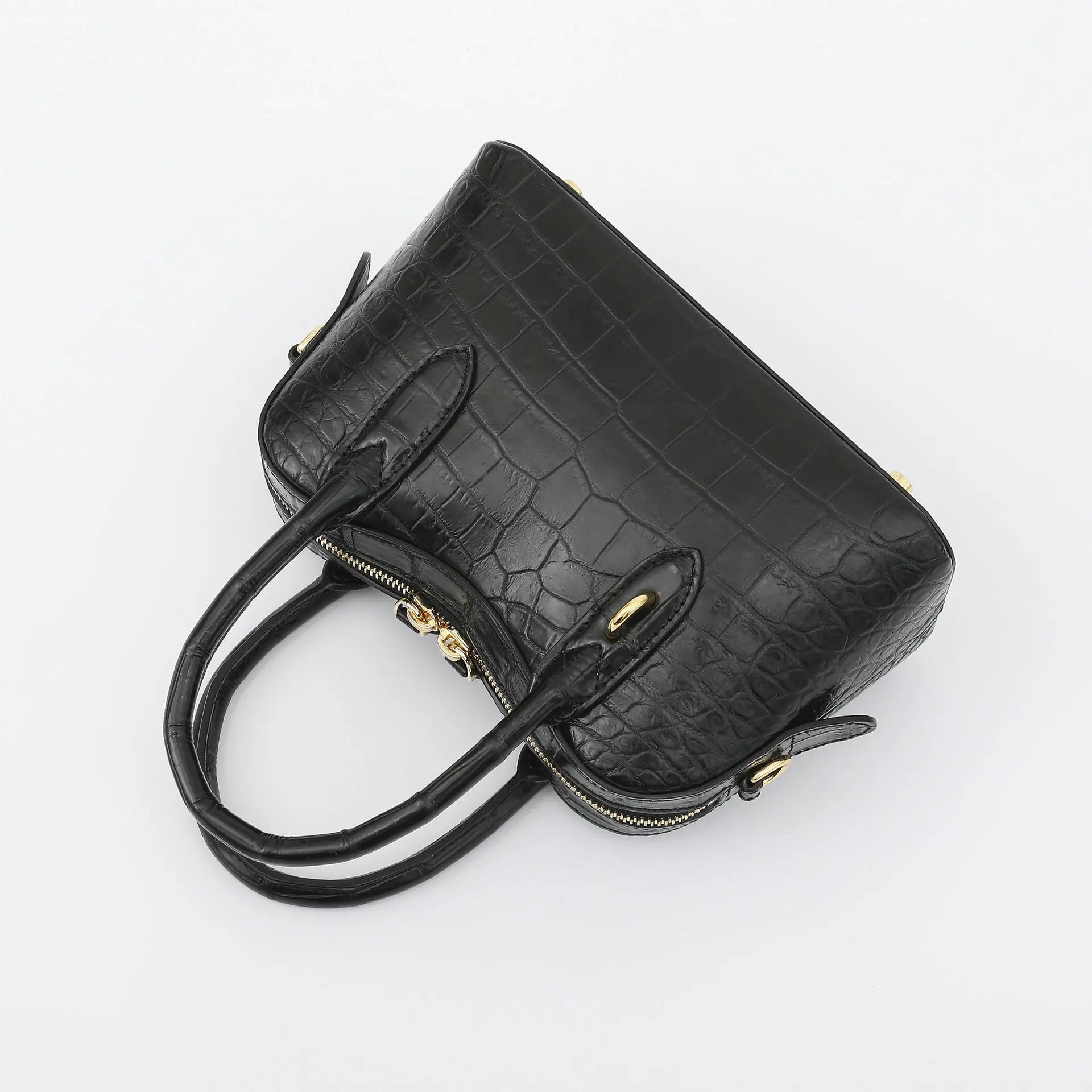 2025 New Design Fashion Crocodile Leather Women's Handbag Luxury Genuine Leather Lady Shoulder Bag Leisure Bag For Women 45