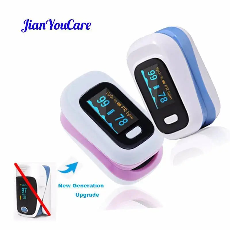 Medical Fingertip Pulse Oximeter Medical Ear forhead Body Infrared Thermometer home Saturation Meter portable  oximetro de pulso