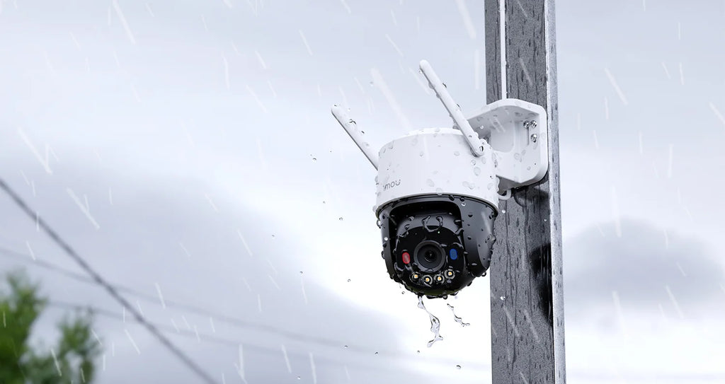 IMOU Cruiser SC 3MP WiFi Camera Red-Blue Warning Lights Outdoor Security Camera Full-Color Night Vision AI Human Detection IP66