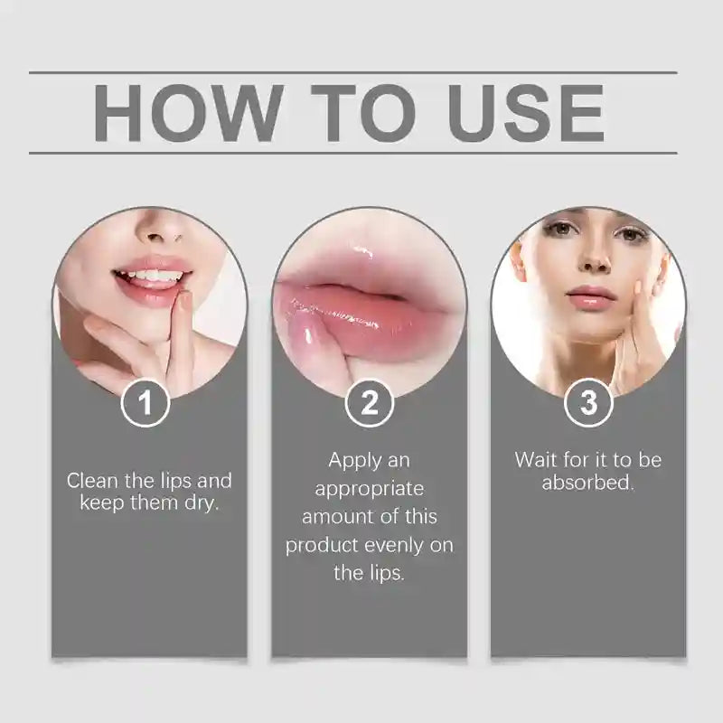 Lip Plumper Oil – Hydrating Lip Treatment & Volumizing Gloss by Tidesmit Lip Care Tidesmit